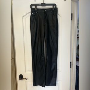 Zara leather pant